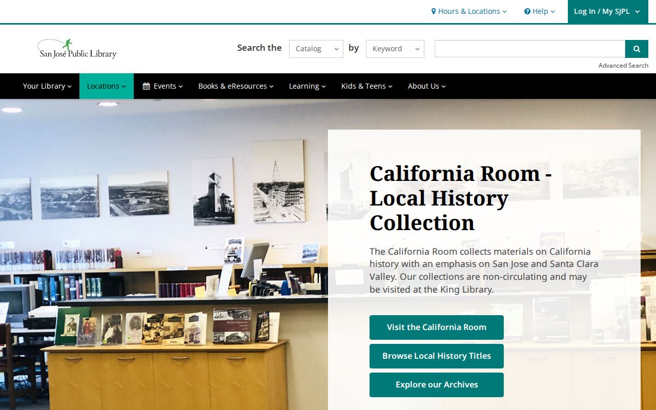 Santa Clara County city directory California Room local history collection