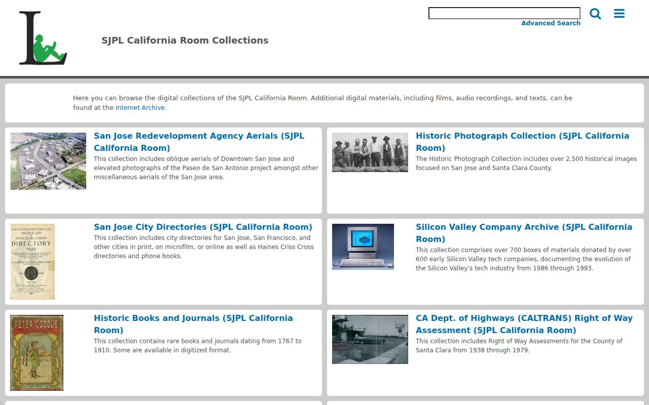 Santa Clara County city directory SJPL digitized directory collection